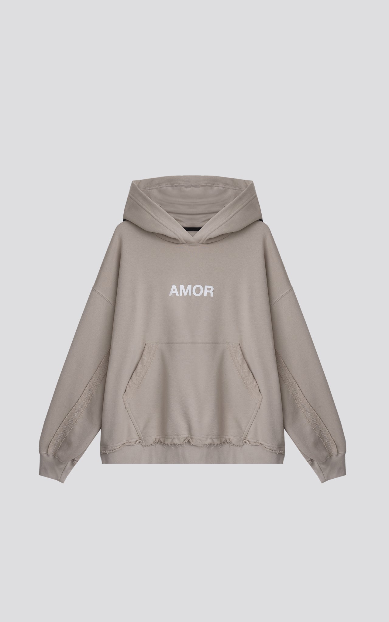 HOODIE EFFECT AMOR [ CHIA ]