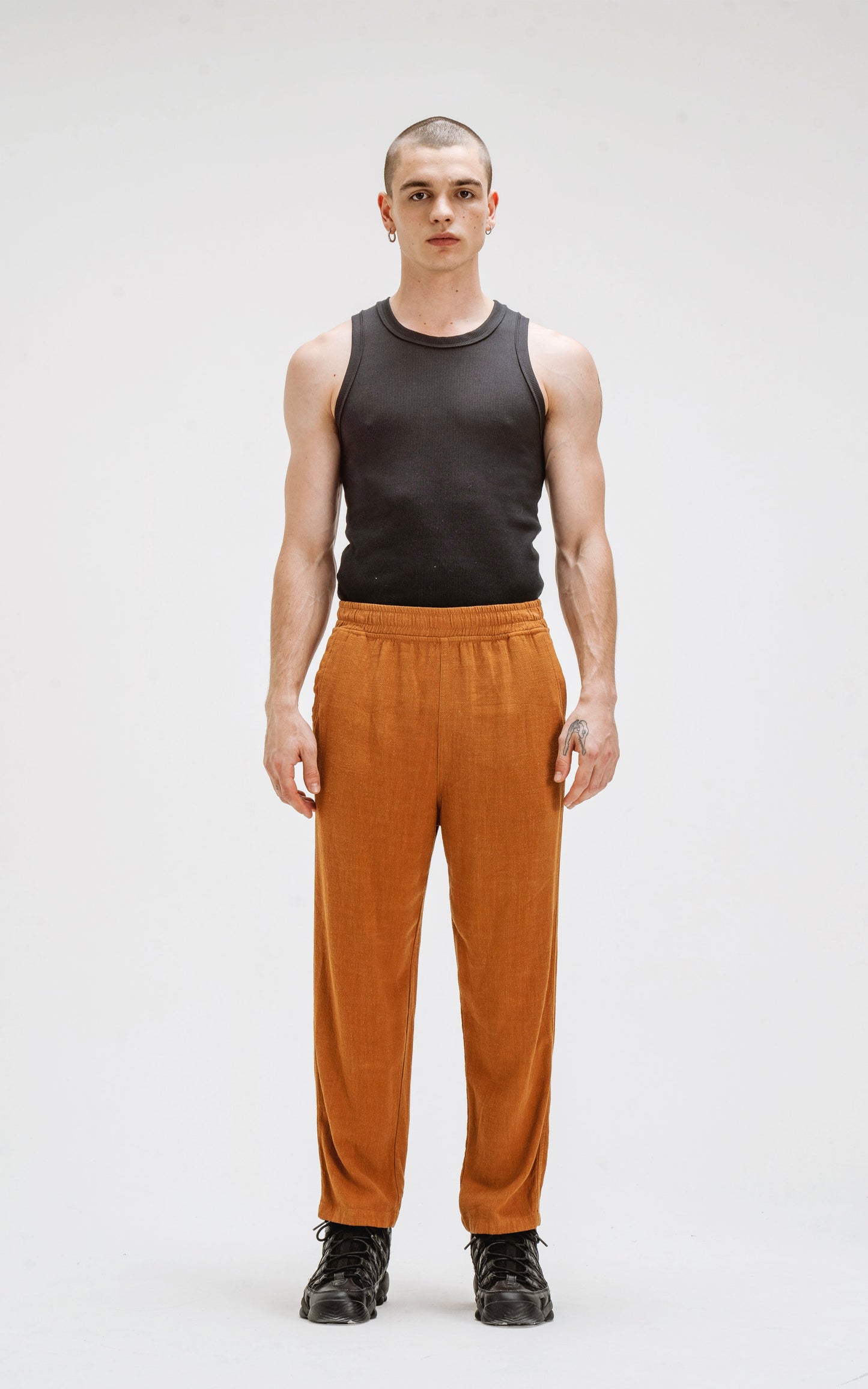 Pantalon Lino Nice [ Tabaco ]