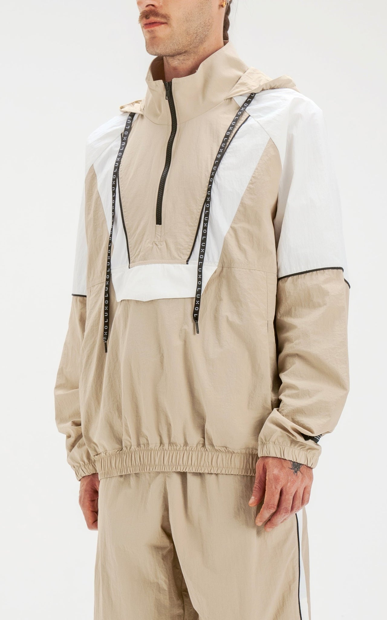 ANORAK ATOMIC [ BLANCO - BEIGE ]