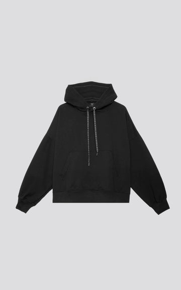 HOODIE DOTCOM RUSTICO [ NEGRO ]