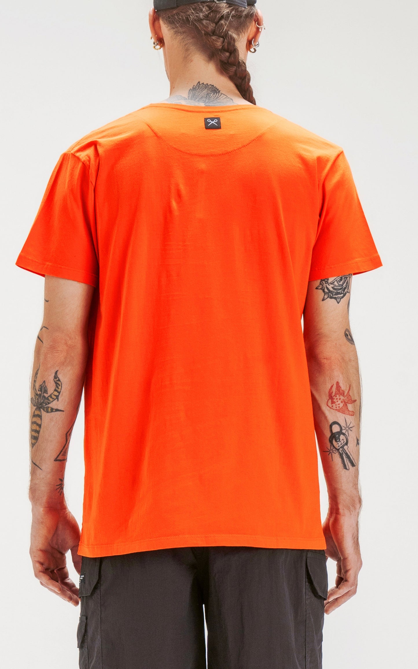 Remera Moore Basic [ Naranja ]