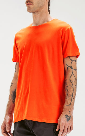 REMERA MOORE BASIC [ NARANJA ]