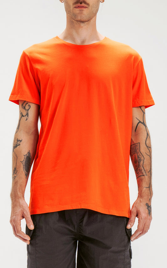 REMERA MOORE BASIC [ NARANJA ]