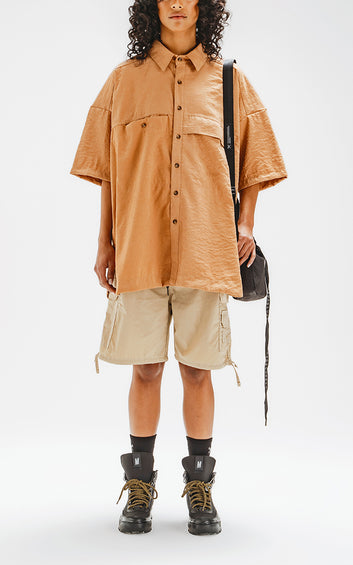 CAMISA MC OWNER [BEIGE]