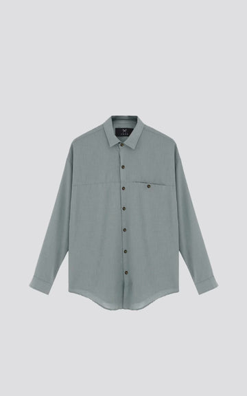 CAMISA ML FRIEDMAN [ VERDE AGUA ]