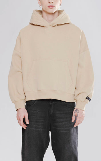 HOODIE DOTCOM FRISA [ BEIGE ]