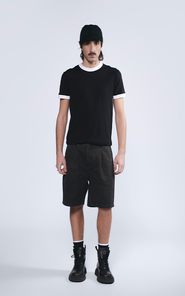 Remera Daily Tee [ Negro ]