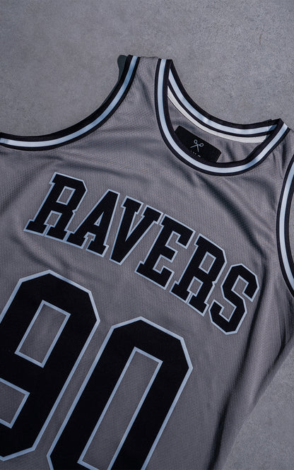 Sudadera Ravers Nba [ Gris / Negro ]