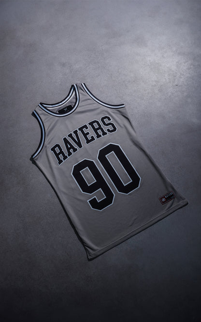 Sudadera Ravers Nba [ Gris / Negro ]