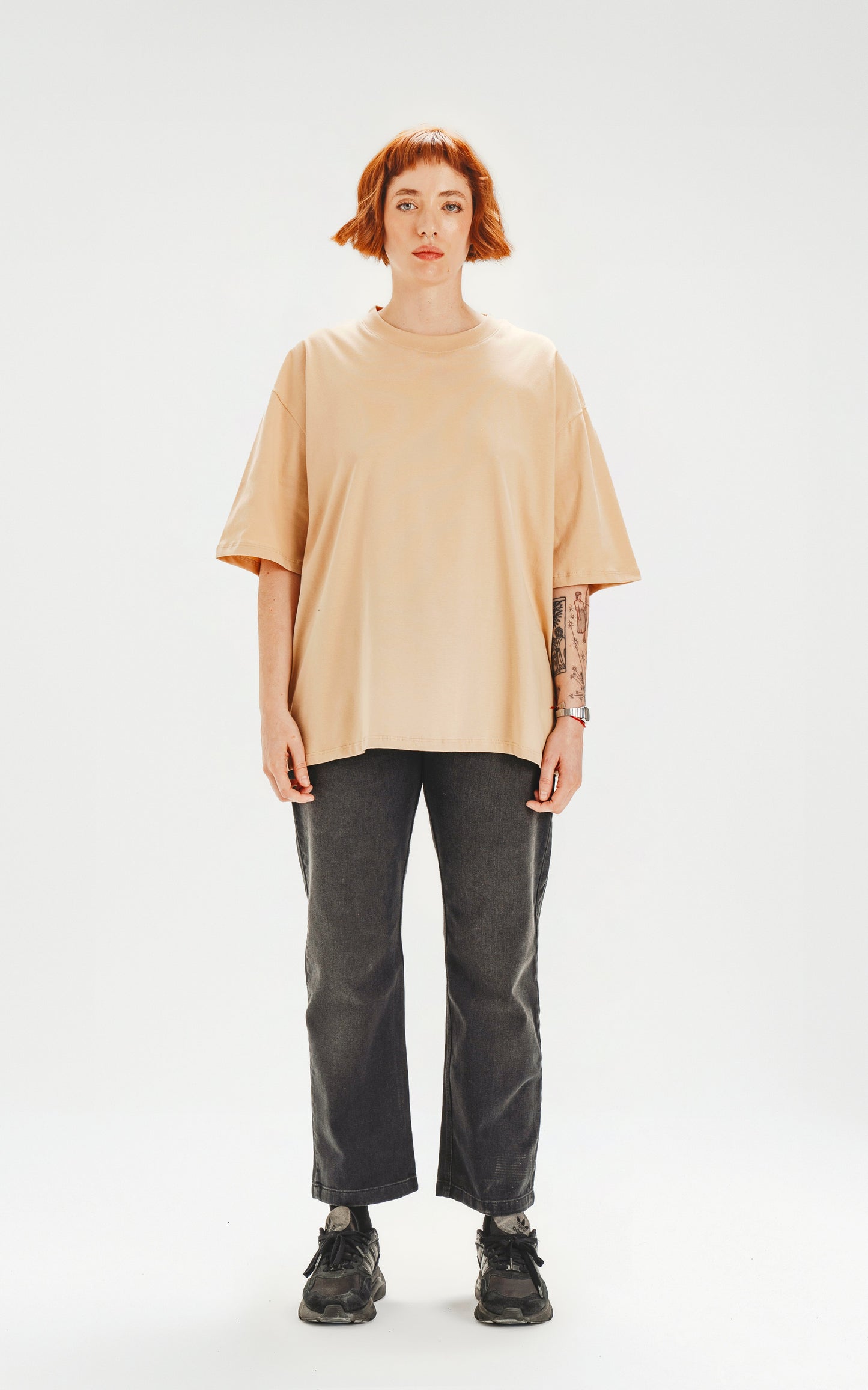 Remeron Mega Crop [ Beige ]