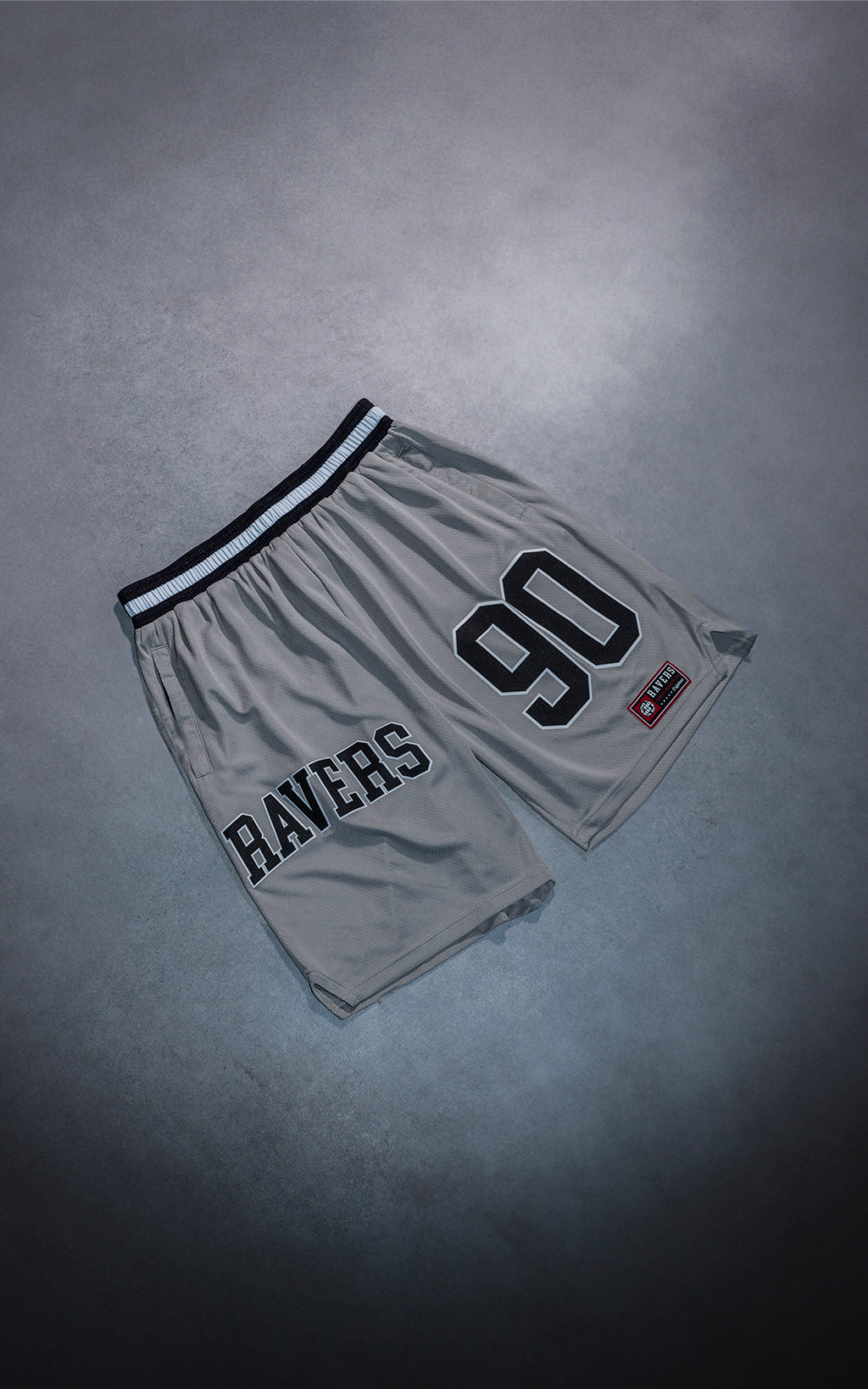Bermuda Ravers NBA [ Gris / Negro ]