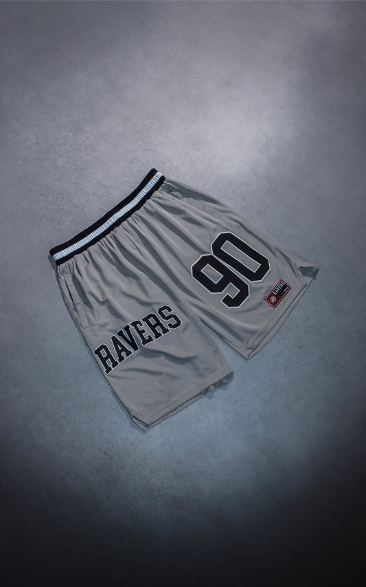 Bermuda Ravers Nba [ Gris / Negro ]