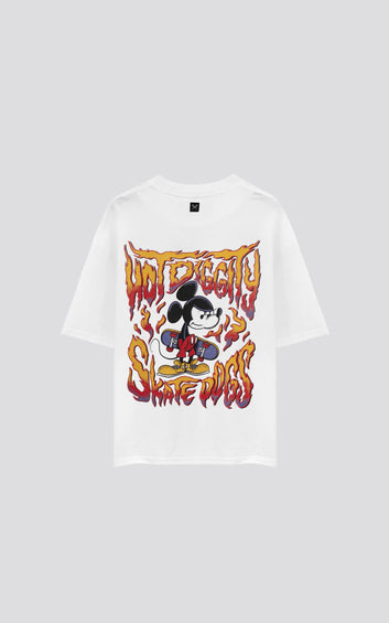 REMERA DISNEY SKATEFLOW [ BLANCO ]