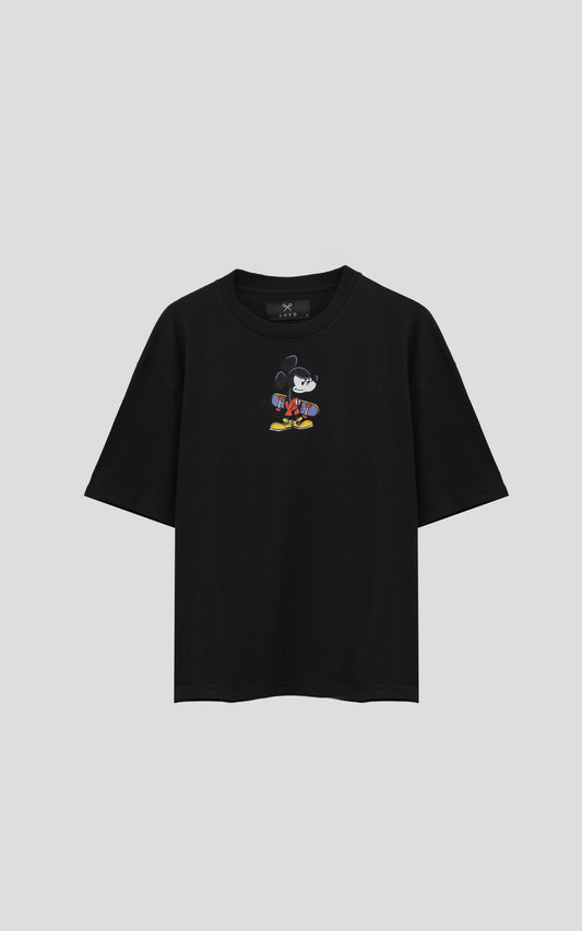 REMERA DISNEY SKATEFLOW [ NEGRO ]