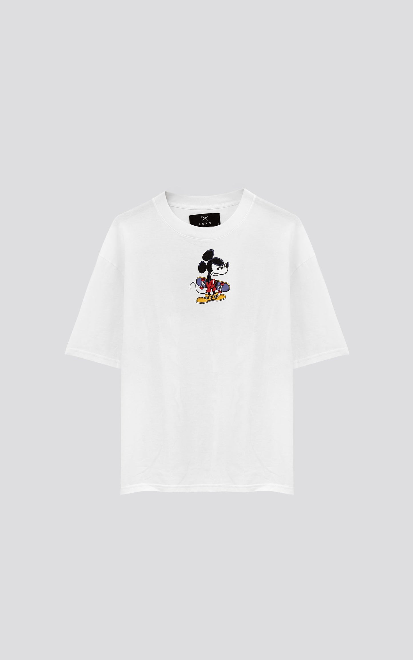 Remera Disney Skateflow [ Blanco ]