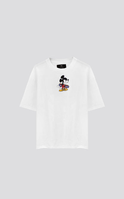 Remera Disney Skateflow [ Blanco ]