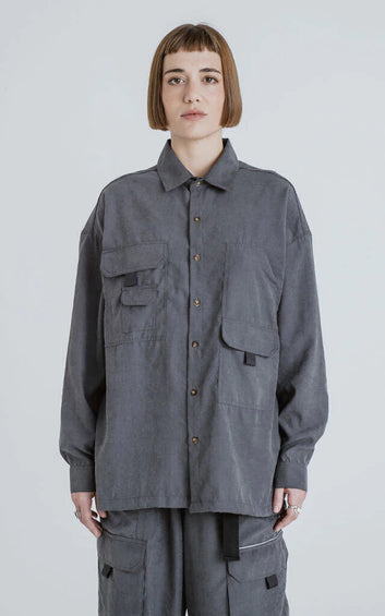 CAMISA ML UNITY [ GRAFITO ]