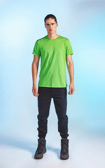 REMERA MOORE BASIC [ VERDE BENETTON ]