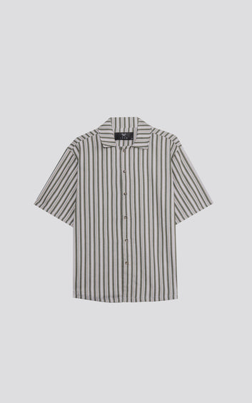 CAMISA HOFFMAN [BLANCO-VERDE]