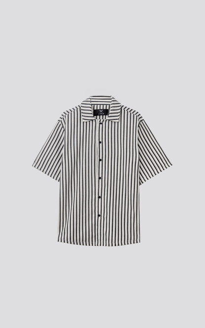 Camisa Hoffman [ Negro-Blanco ]