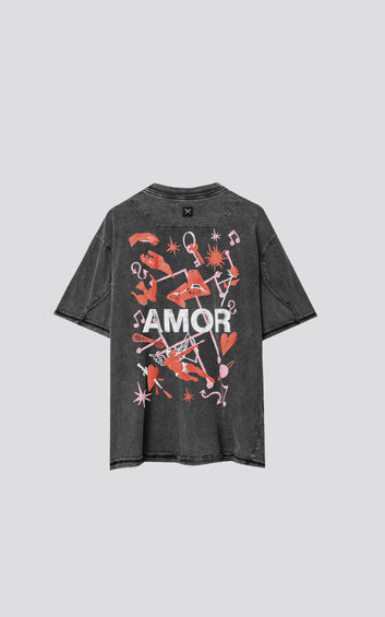 REMERA AMOR [ NEVADO ]
