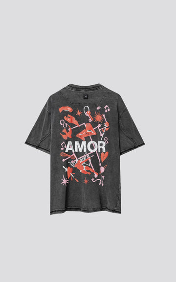 REMERA AMOR [ NEVADO ]