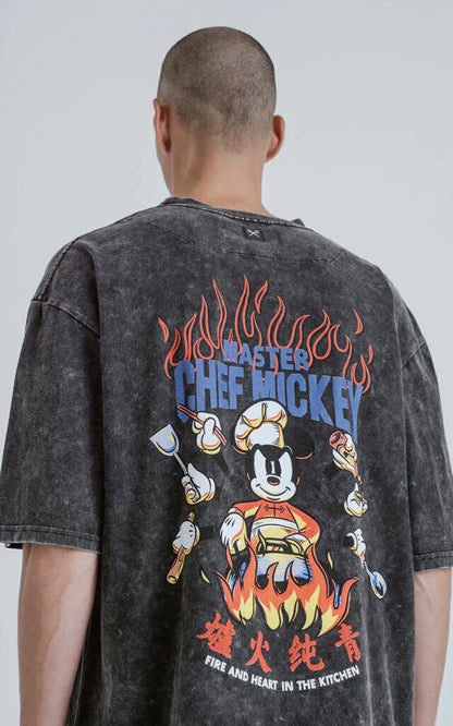 Remera Disney Chef Mickey [ Nevado ]