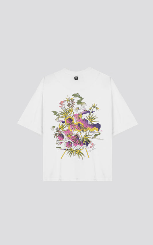 REMERA MOLÉCULA [ BLANCO ]