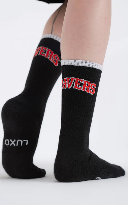 Medias Cozzy Ravers [ Negro ]