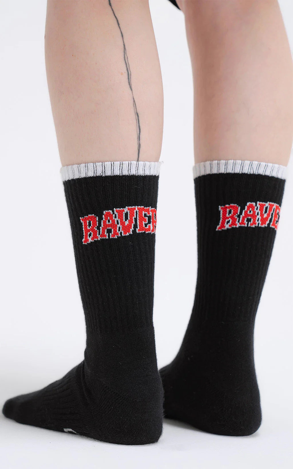 Medias Cozzy Ravers [ Negro ]