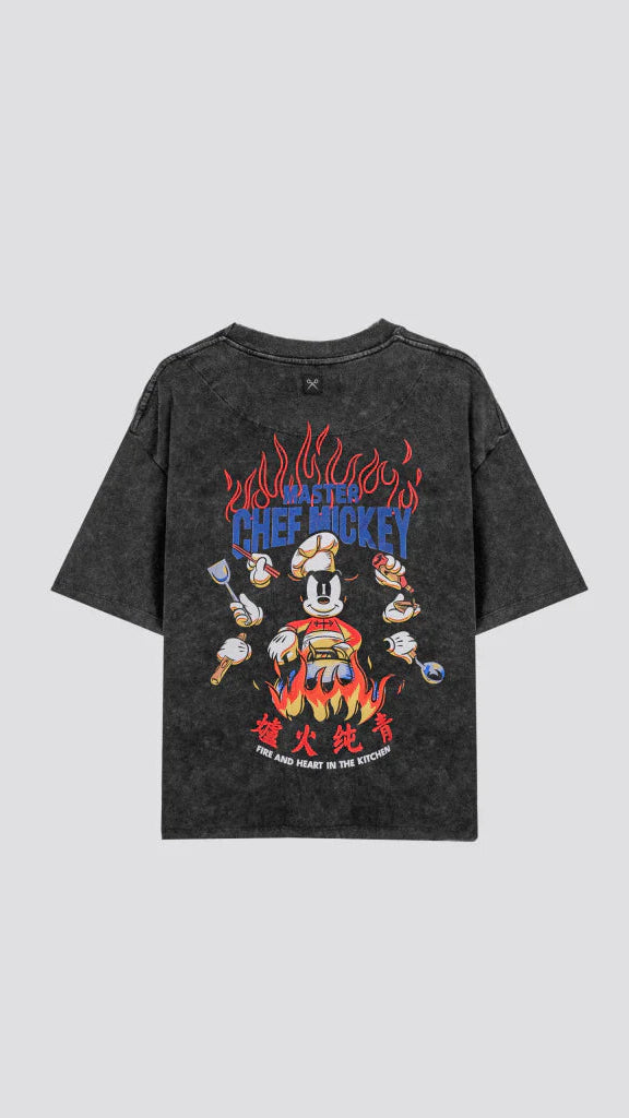 Remera Disney Chef Mickey [ Nevado ]