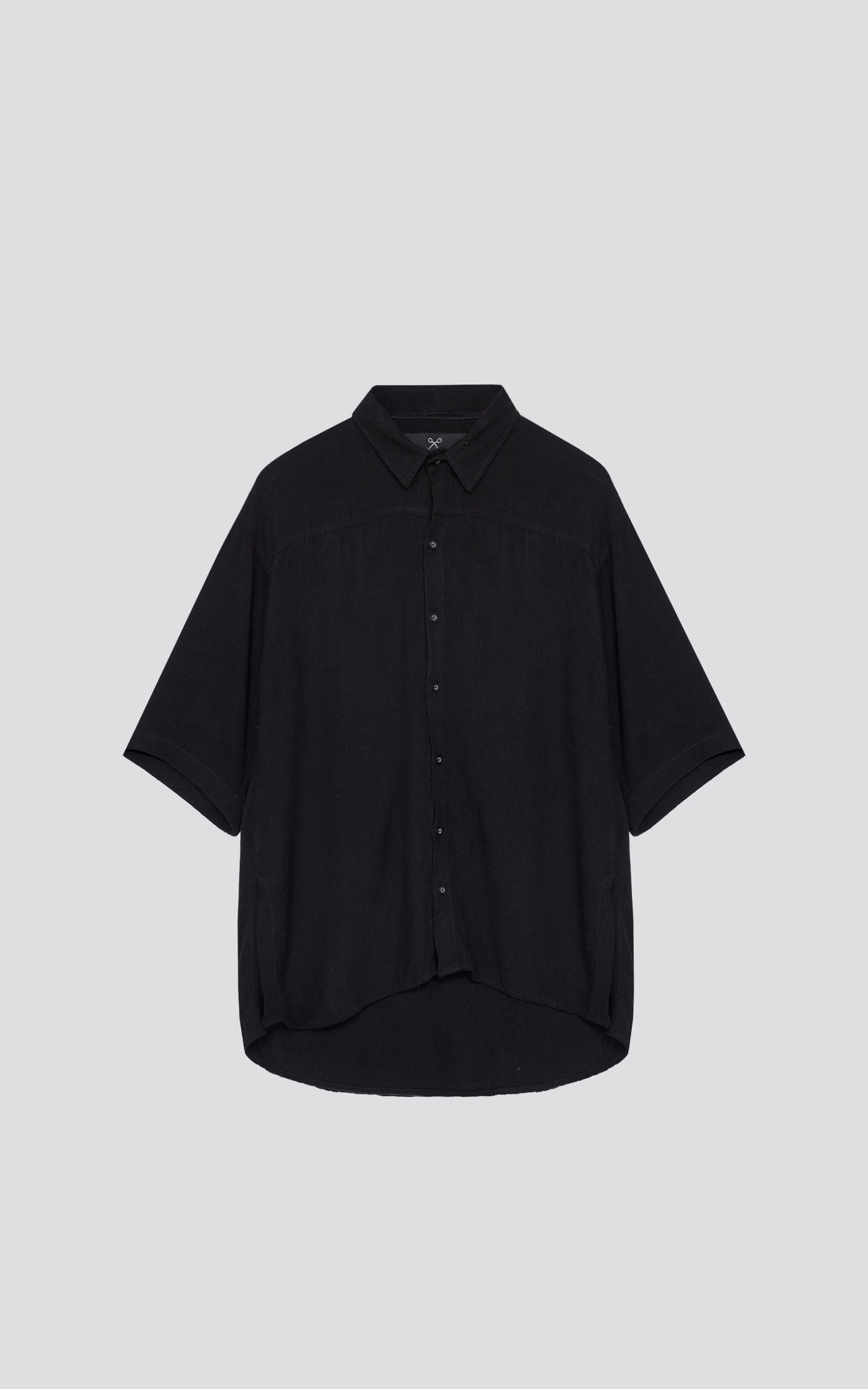 Camisa Lino Nice [ Negro ]