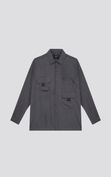 CAMISA ML UNITY [ GRAFITO ]
