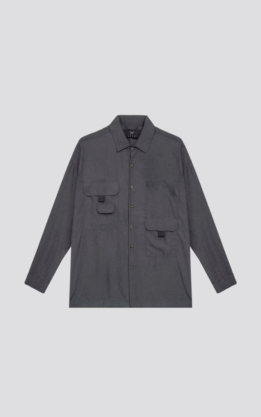 CAMISA ML UNITY [ GRAFITO ]