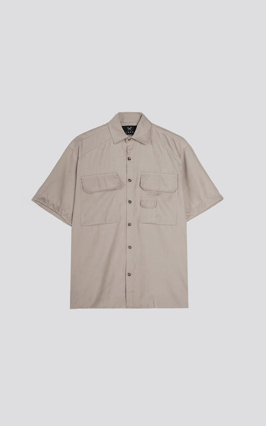 CAMISA CARGO [ BEIGE ]