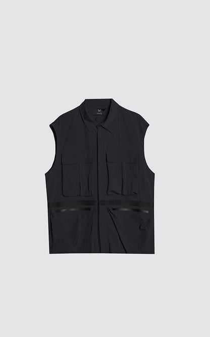Campera Grid [ Negro ]