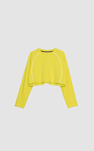 BUZO CROP SPORT [NEON]
