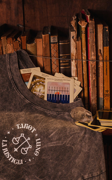 REMERA LA JUSTICIA [ NEVADO ]