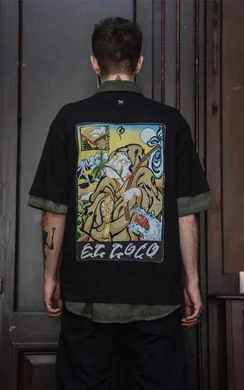 REMERA EL LOCO [ NEGRO ]