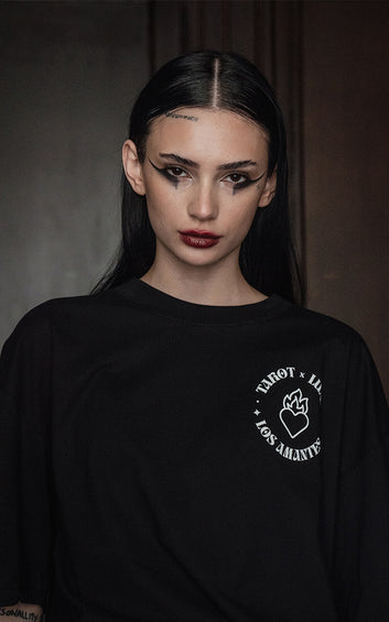 REMERA LOS AMANTES [ NEGRO ]