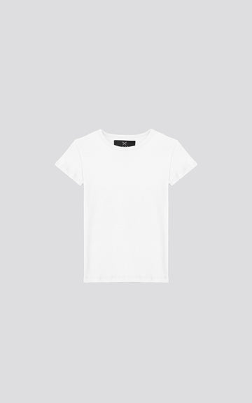 REMERA BABY TEE [ BLANCO ]