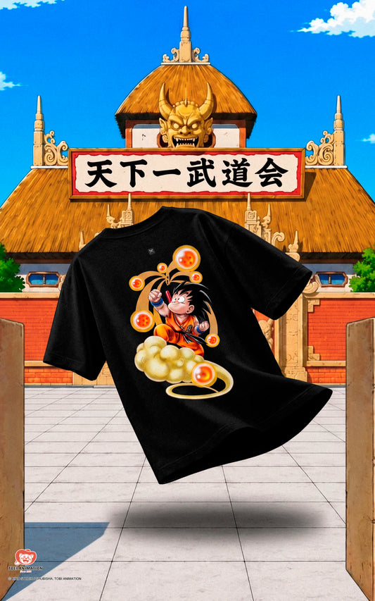 Remera Dragon Ball 3 [ Negro ]