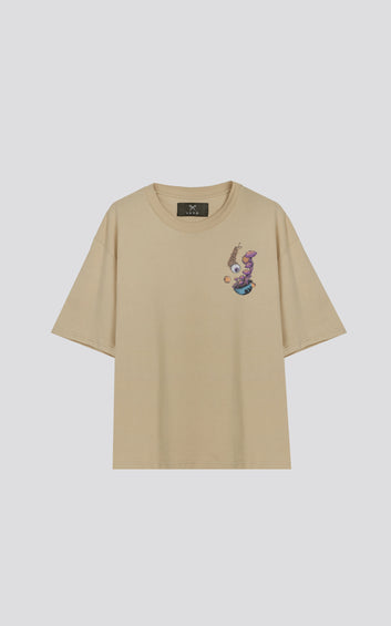 REMERA SPACE [ BEIGE ]