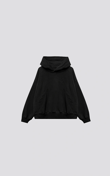 Hoodie Fusión Lx. [ Negro ]