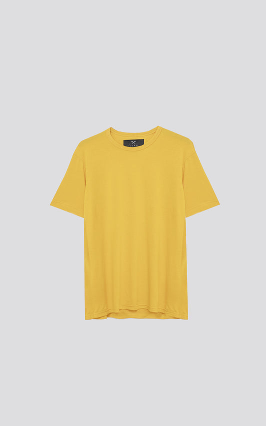 REMERA CREP REGULAR [ AZAFRÁN ]