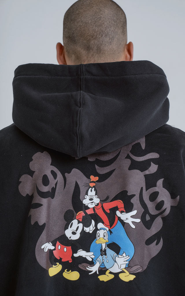 Hoodie Disney Shadow [ Negro ]