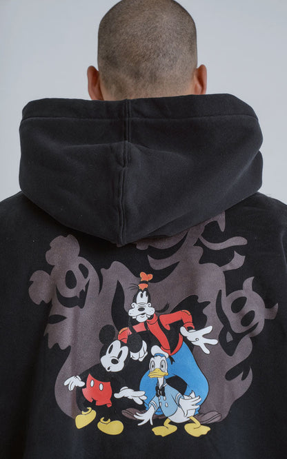 Hoodie Disney Shadow [ Negro ]