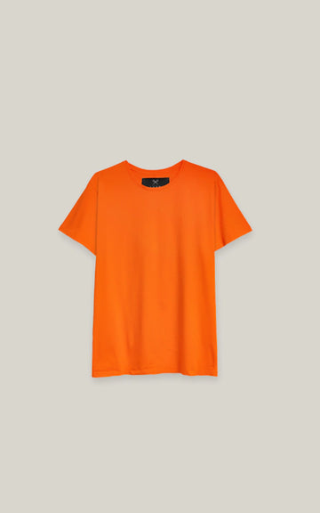 REMERA MOORE BASIC [ NARANJA ]