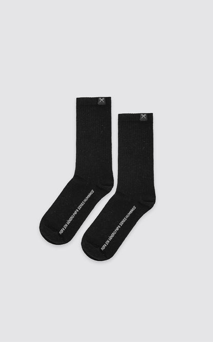 Medias P.M. Pack x 2 [ Negro - Negro ]