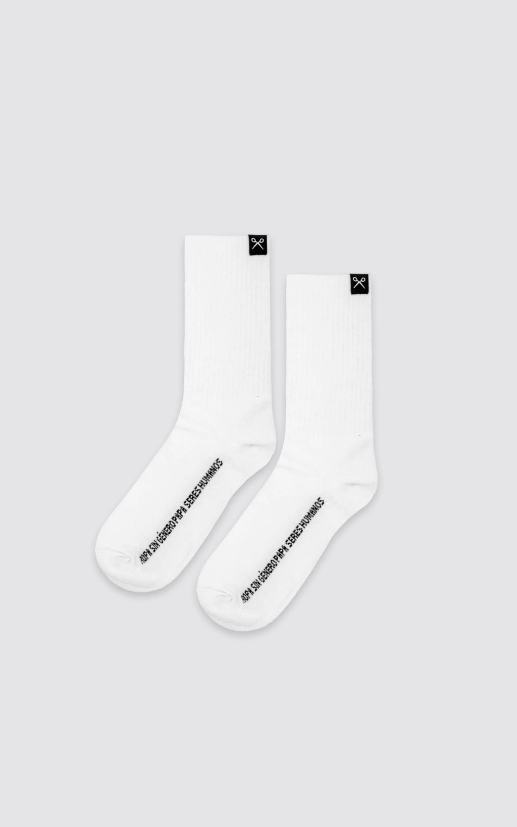 Medias P.M. Pack x 2 [ Negro - Blanco ]